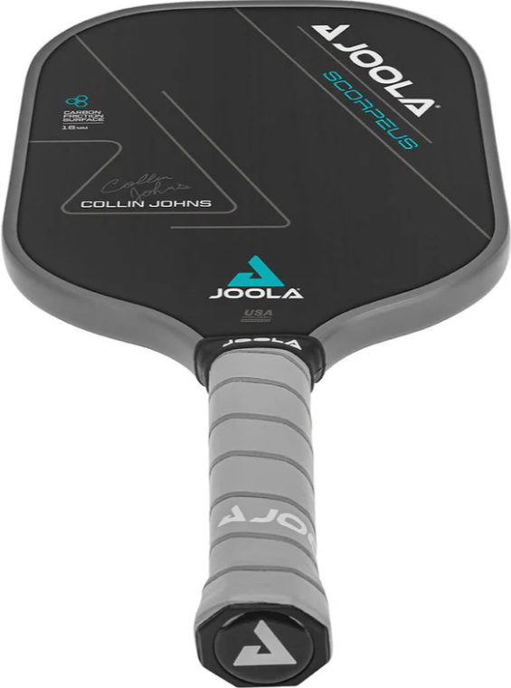 The JOOLA Collin Johns Scorpeus CFS 16 paddle.